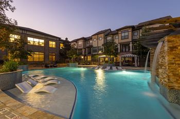 Resort inspired pool 